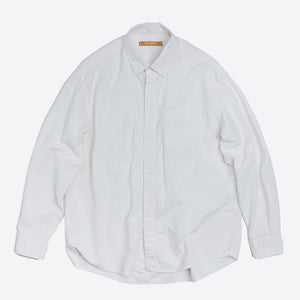 Frizmworks - OG DOBBY WEAVE SEERSUCKER SHIRT - WHITE - OG DOBBY WEAVE SEERSUCKER SHIRT - WHITE - Main Front View