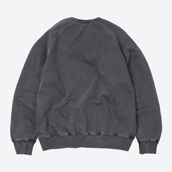 OG PIGMENT DYEING SWEATSHIRT  - CHARCOAL