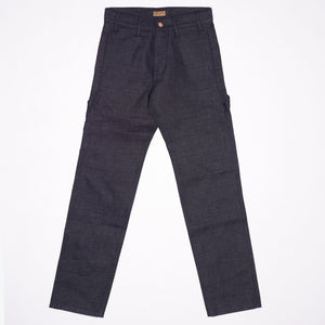 Dubbleware - Women's Avignon Carpenter Pant - Indigo Selvedge -  - Main Front View