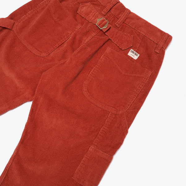 Women's Avignon Carpenter Pant - Rust Corduroy