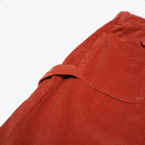 Women's Avignon Carpenter Pant - Rust Corduroy