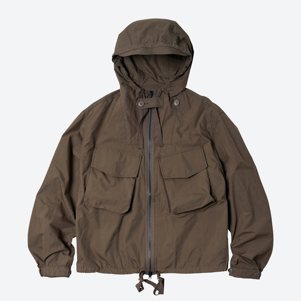 SMOCK HOODED PARKA - OLIVE